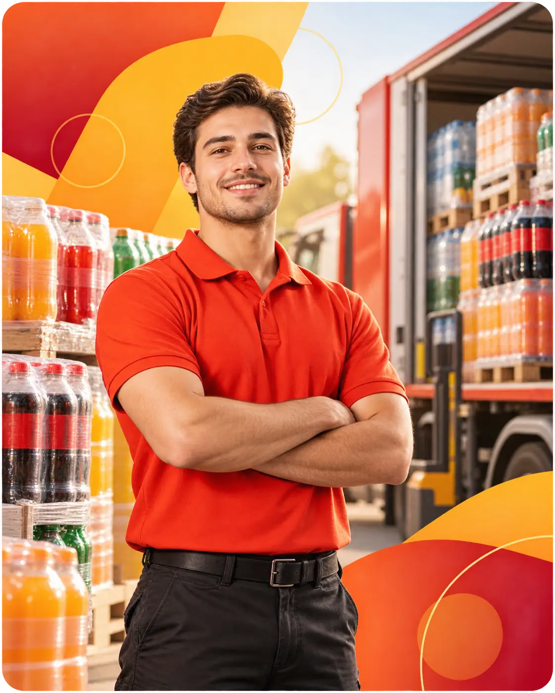 Özden Eroğlu Ticaret içecek dağıtım ekibi